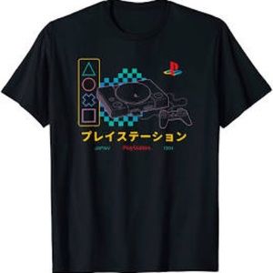 PlayStation neon t shirt